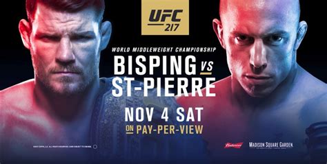 UFC 217 ‘Bisping vs. St. Pierre’ Play.